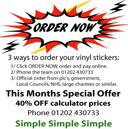 Order Stickers Online - Best Personalised Custom Vinyl Stickers For Business