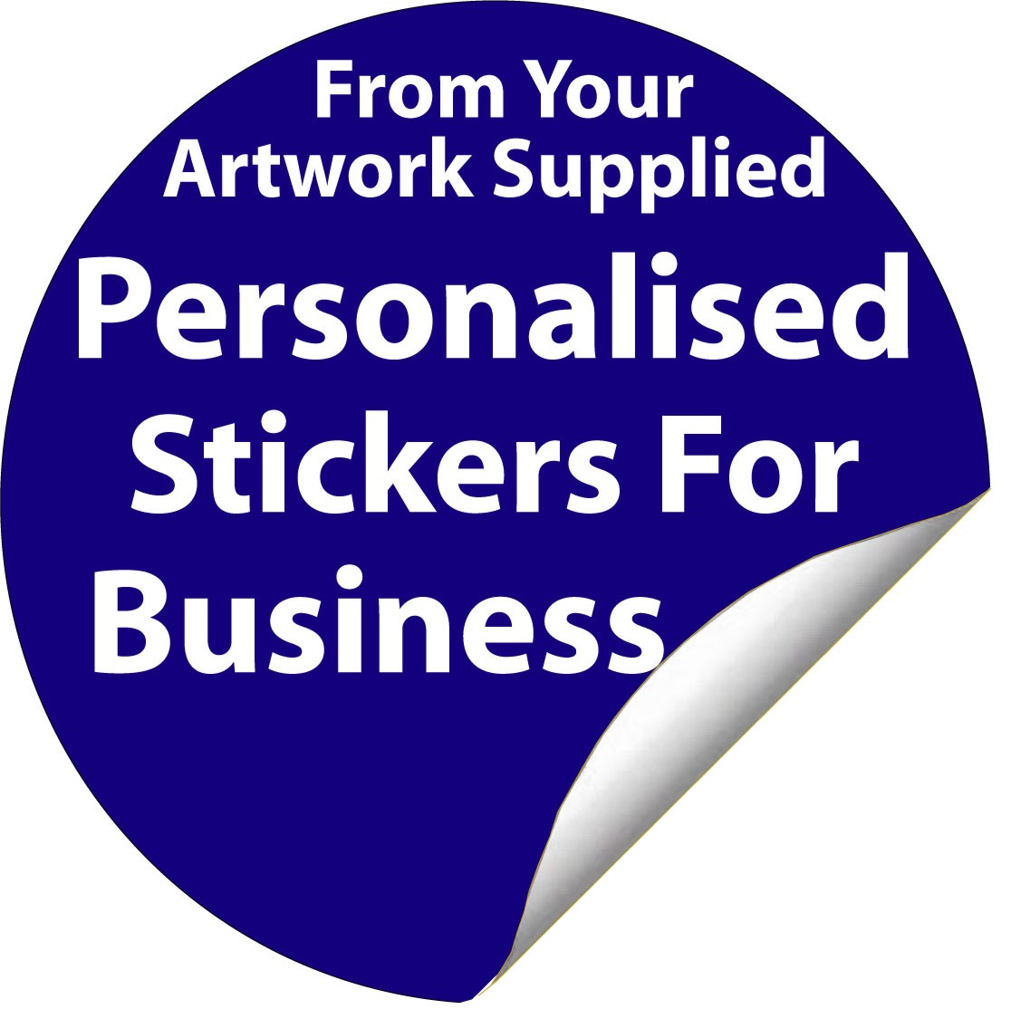 Best Personalised Vinyl Business Stickers UK