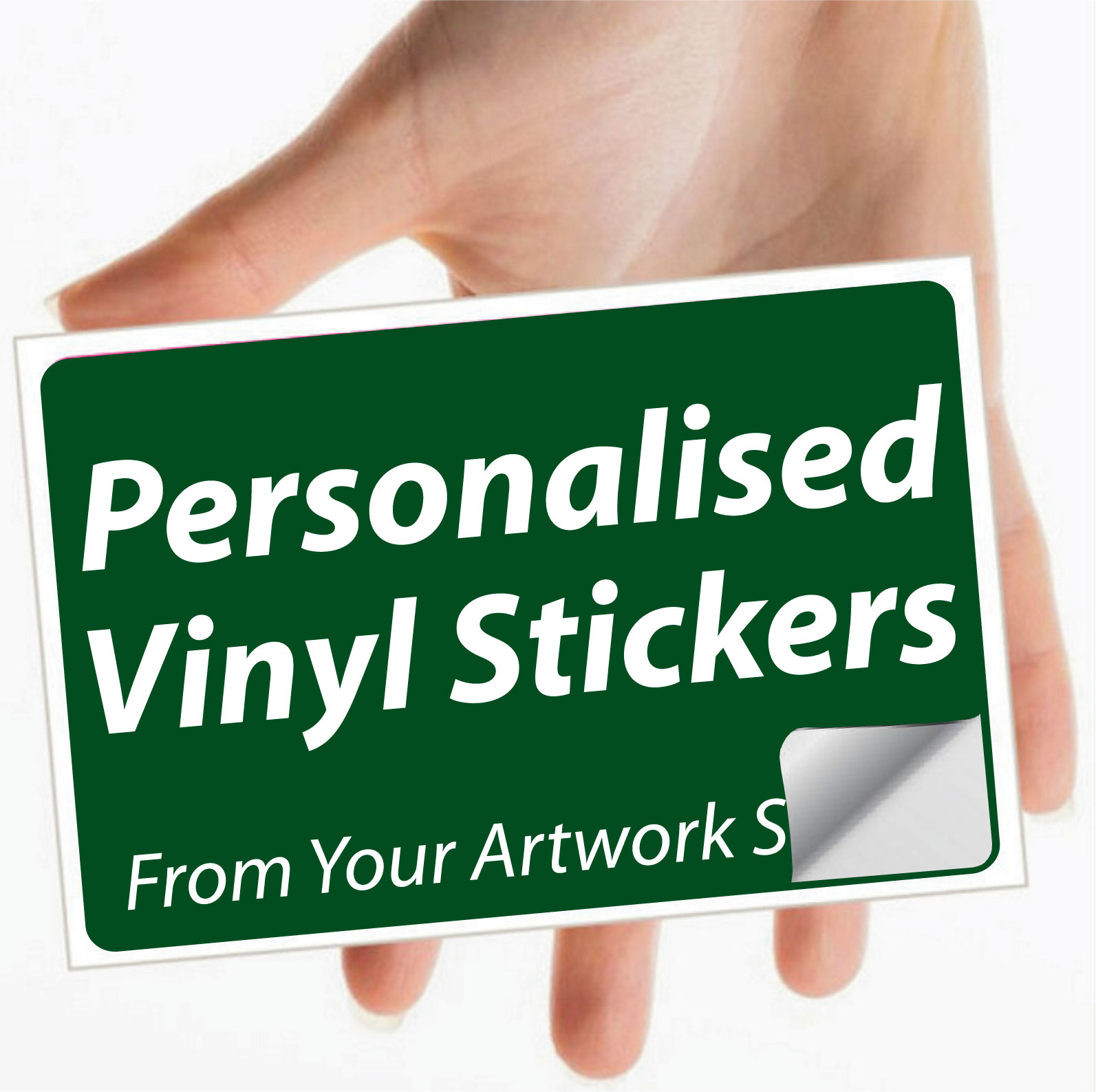 Personalised vinyl stickers UK