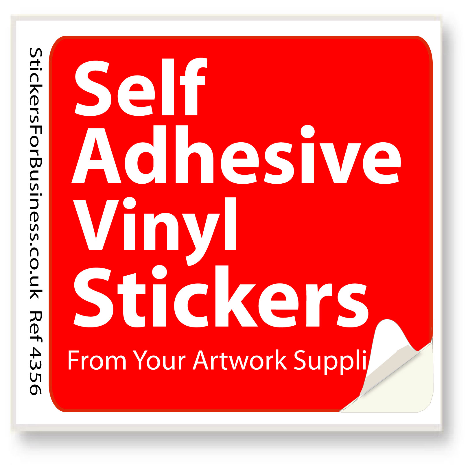 Custom Self Adhesive Vinyl Stickers Online UK 